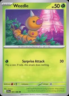 Weedle — ME04 001