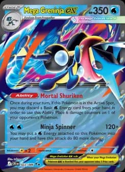 Mega Greninja ex — ME04 022