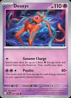 Deoxys — ME04 031