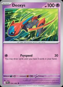 Deoxys — ME04 034