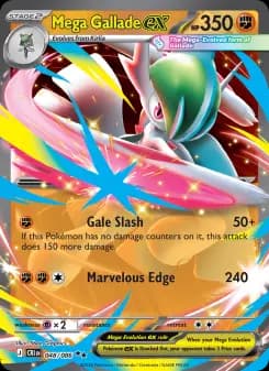 Mega Gallade ex — ME04 048