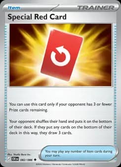 Special Red Card — ME04 082