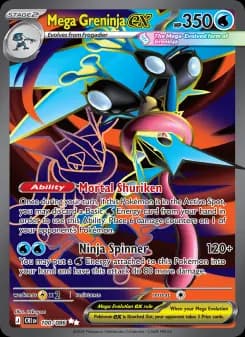 Mega Greninja ex — ME04 100