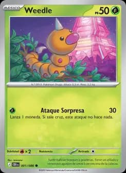 Weedle — ME04 001
