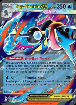 Mega-Greninja ex — ME04 022