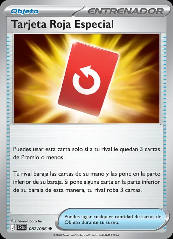 Tarjeta Roja Especial