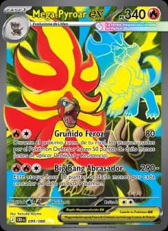 Mega-Pyroar ex — ME04 099