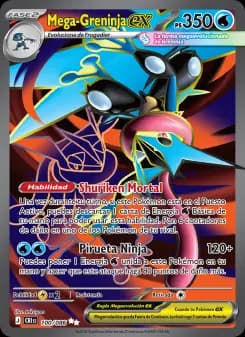 Mega-Greninja ex — ME04 100