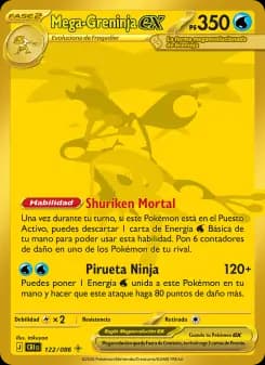 Mega-Greninja ex — ME04 122
