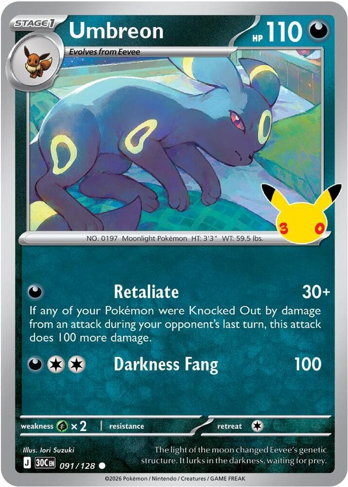 Umbreon — 30C 091