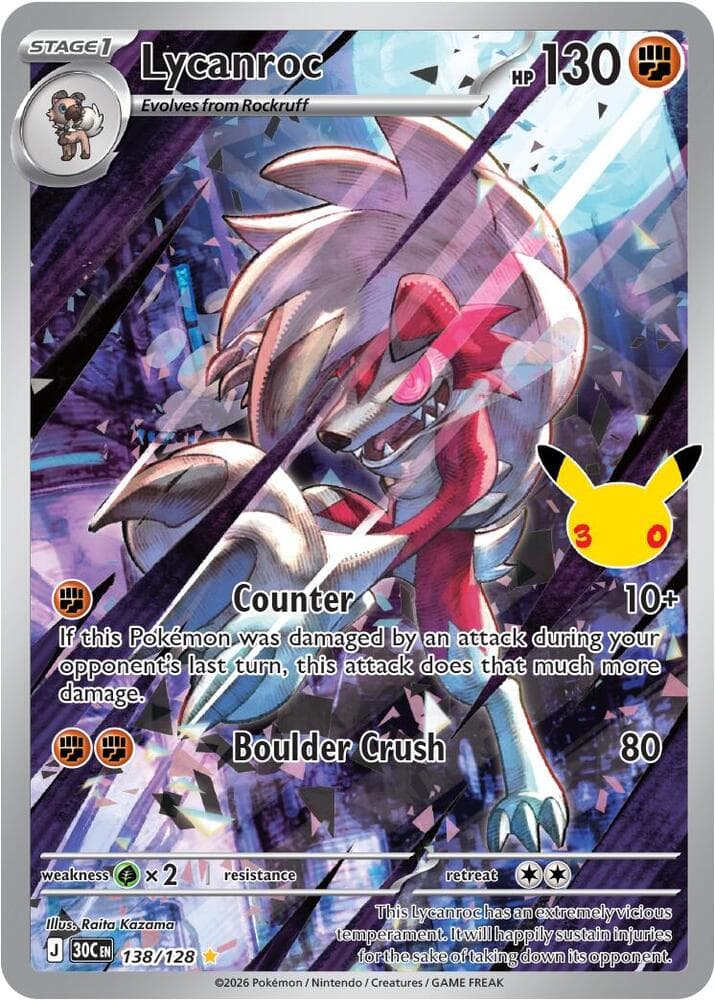 Lycanroc — 30C 138