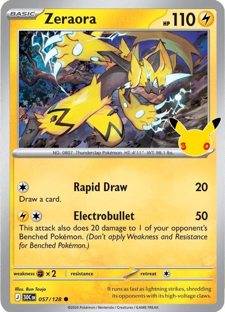 Zeraora — 30C 057