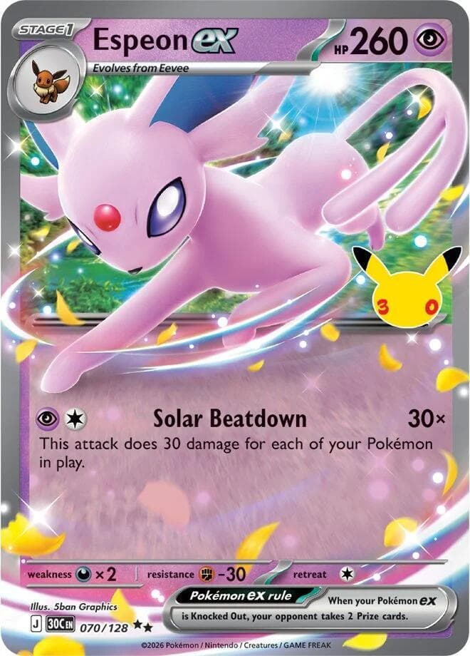 Espeon ex — 30C 070