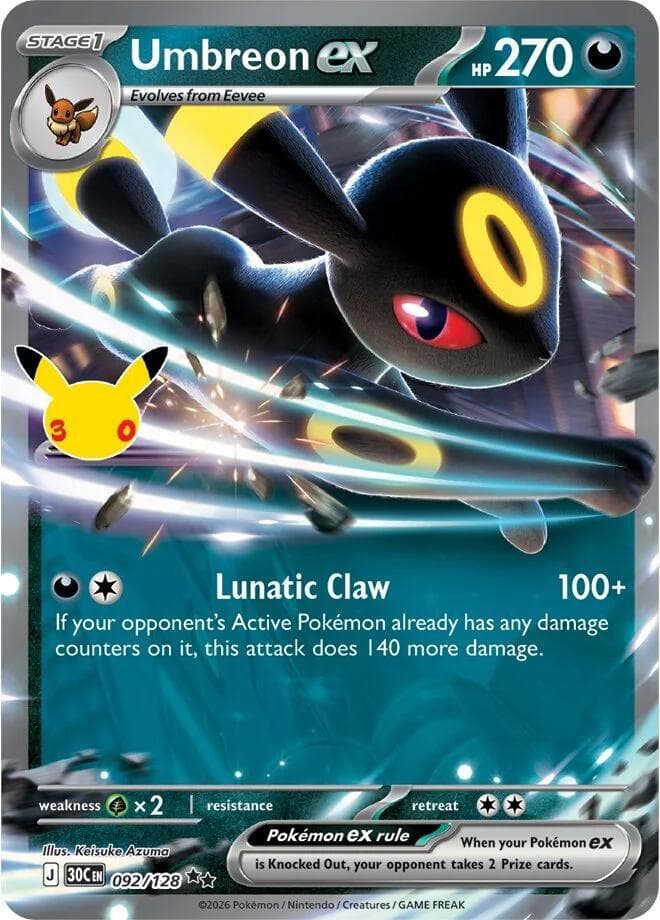Umbreon ex — 30C 092