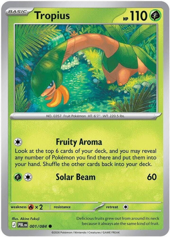 Tropius — ME05 001