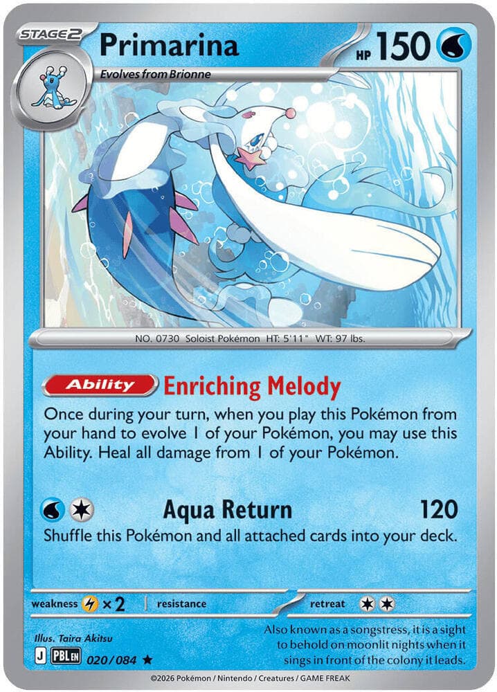 Primarina — ME05 020