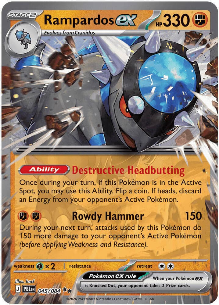 Rampardos ex — ME05 045
