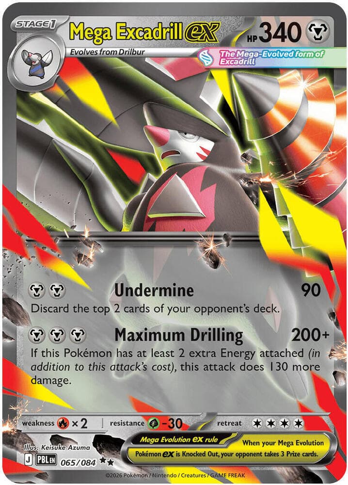 Mega Excadrill ex — ME05 065