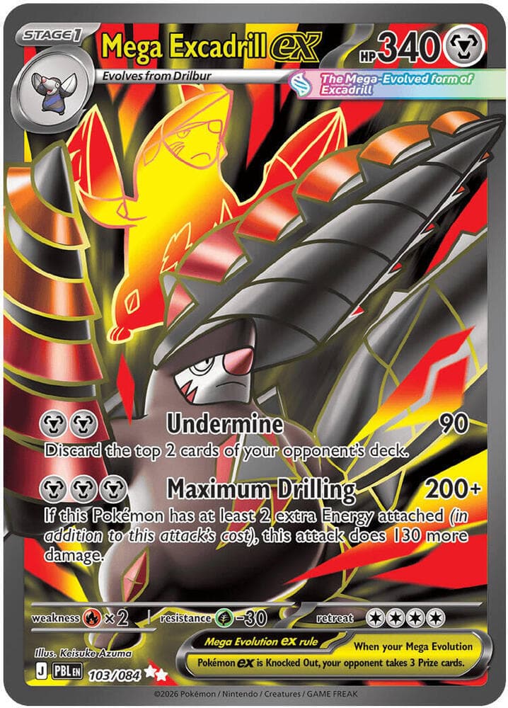 Mega Excadrill ex — ME05 103